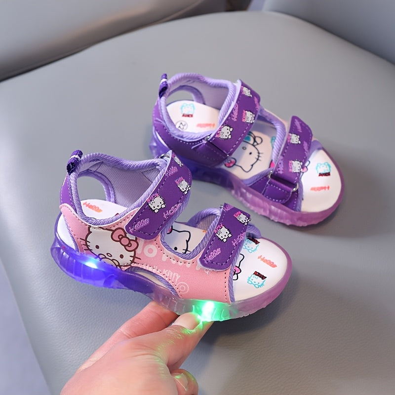 Hello Kitty Light-Up Summer Sandals – Playful and Comfortable for Kids