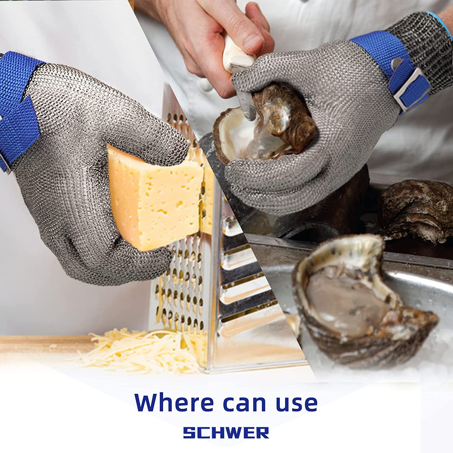 Heavy-Duty Cut-Resistant Gloves – Flexible Protection for Safe Handling