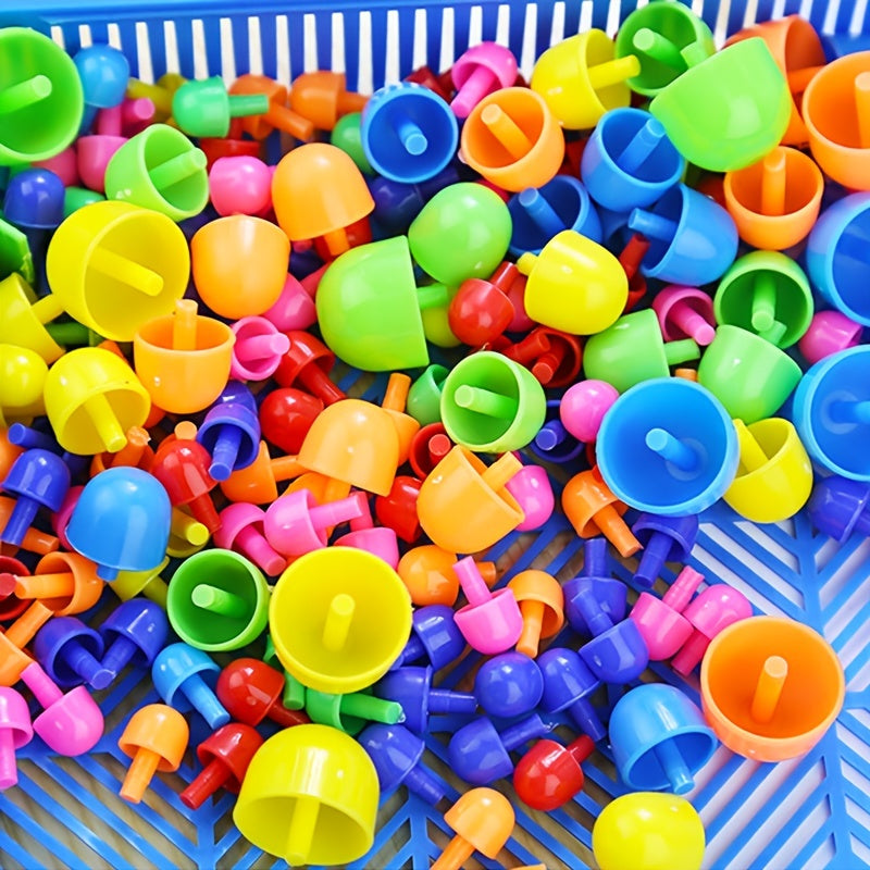 Educational Plastic Building Blocks – Stimulate Creative Thinking and Color Recognition