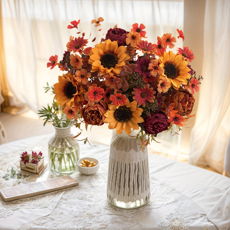 Autumn Flower Arrangement Set – Colourful and Atmospheric for Any Space