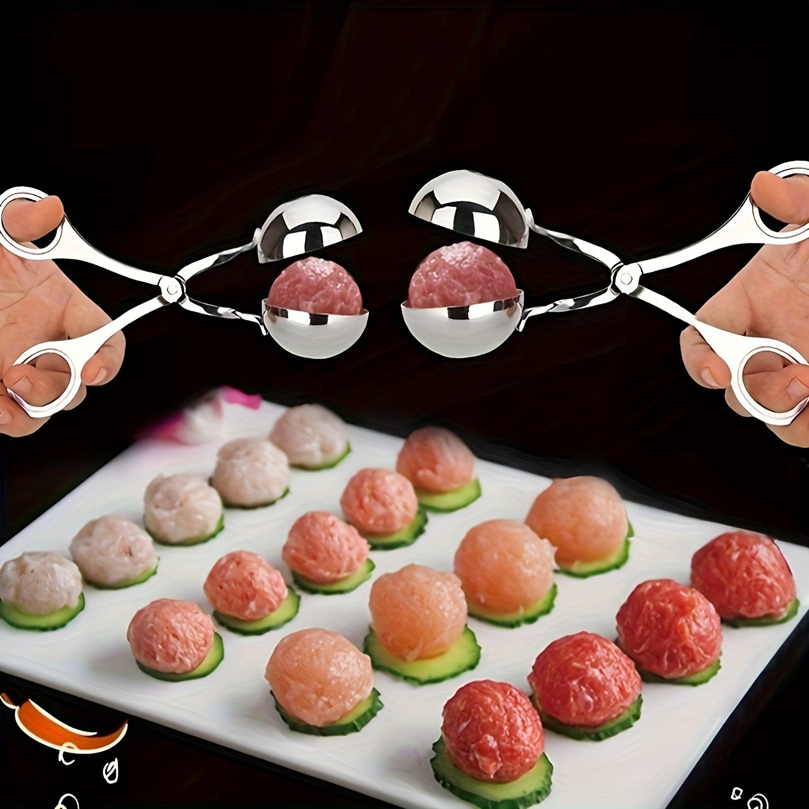 Practical Meatball Scoop - For Easy Cooking