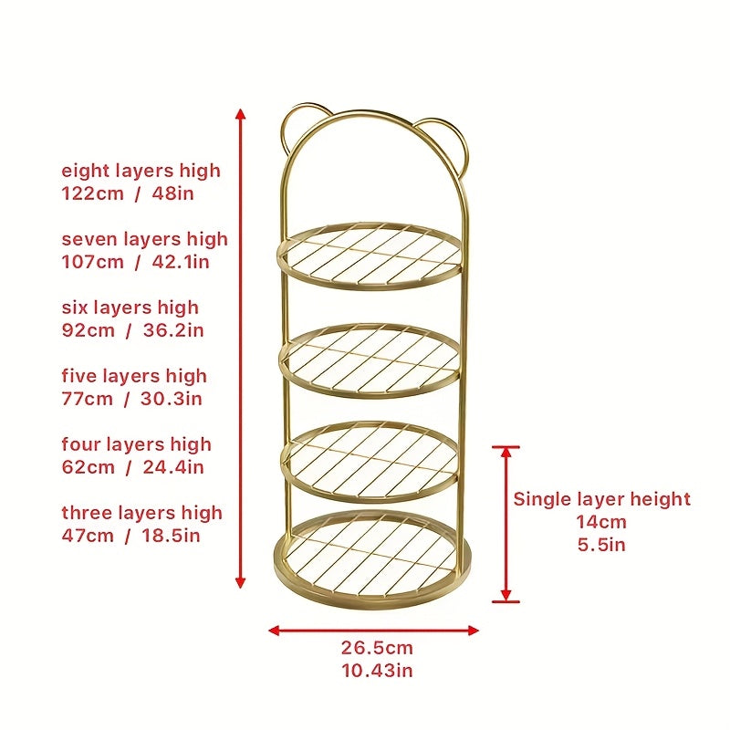 BearStack Vertical Shoe Tower – Smart Storage in Compact Design