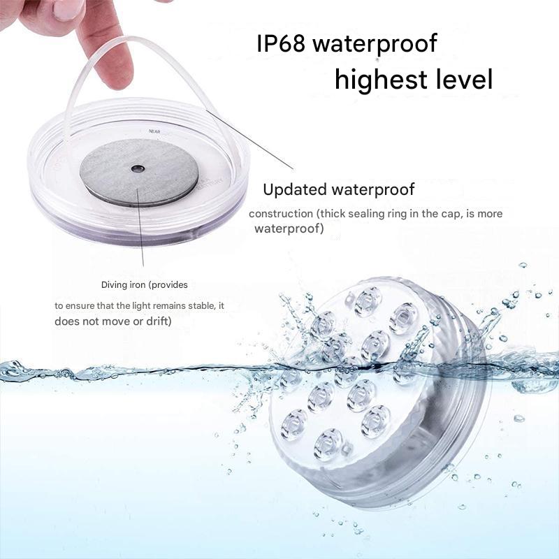 Underwater LED Lamp – Colourful and Fully Waterproof