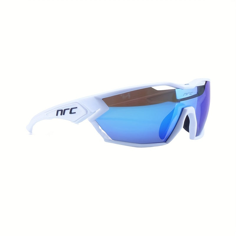 Polycarbonate Bicycle Glasses with 3 Lenses – Windproof Glasses for Cycling, Running, and Outdoor Activities