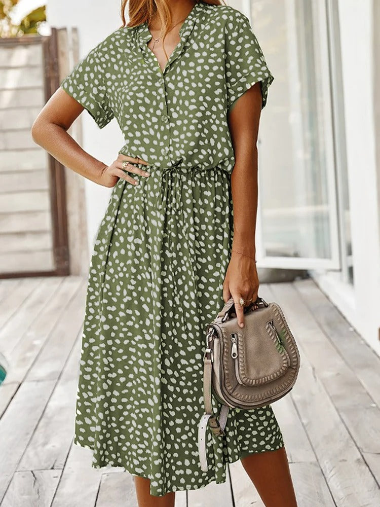 Daniella Midi Dress – Chic and Breezy for Sunny Days
