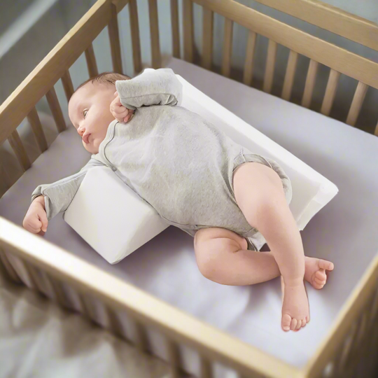 DreamNest Anti-Roll Baby Pillow – Safe & Comfortable Side Sleeping
