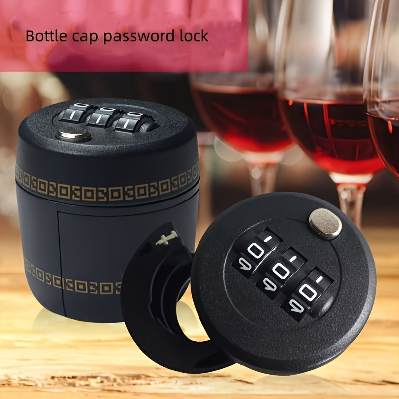 Password Lock Lid – 3-Digit Code for Secure Beverage Preservation