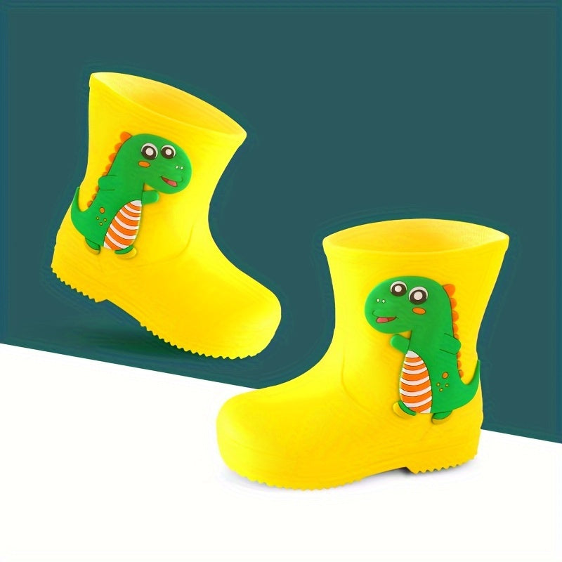Dino & Bunny Rain Boots for Kids - Playful Waterproof Protection