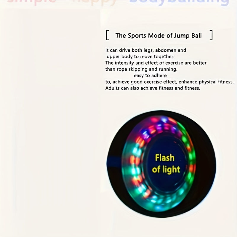 LED Jump Rope with Ball – Colorful and Dynamic Toy for Fitness and Outdoor Adventures