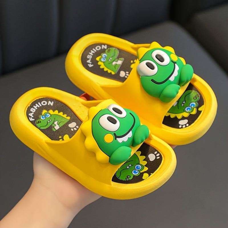 Youngster’s Cute Cartoon Slippers – Perfect for Kids, Suitable for Indoor and Bathroom Use