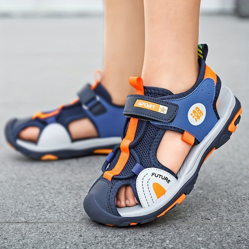 Sporty Kids Sandals with Adjustable Straps – Breathable, Lightweight, and Non-Slip for Summer Adventures