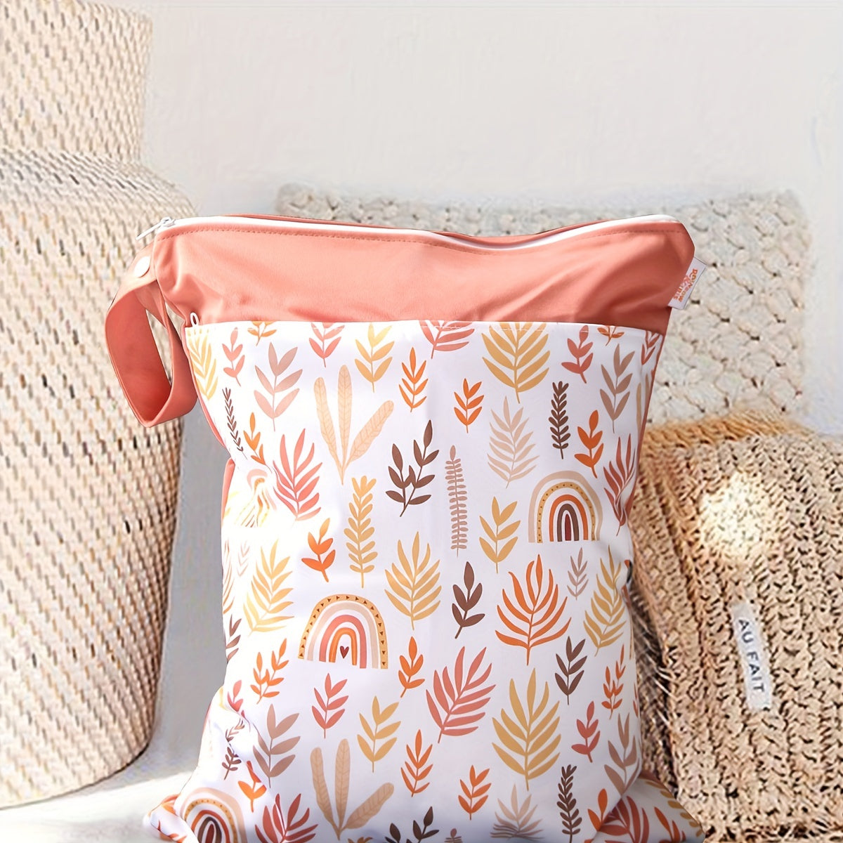 Reusable Waterproof Bag – Perfect for Diapers, Swimwear, and More