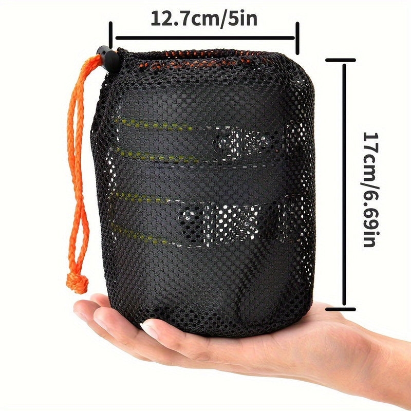 Foldable Cooking Set Made of Aluminum Alloy – Lightweight and Durable for Camping, Hiking, and Picnicking