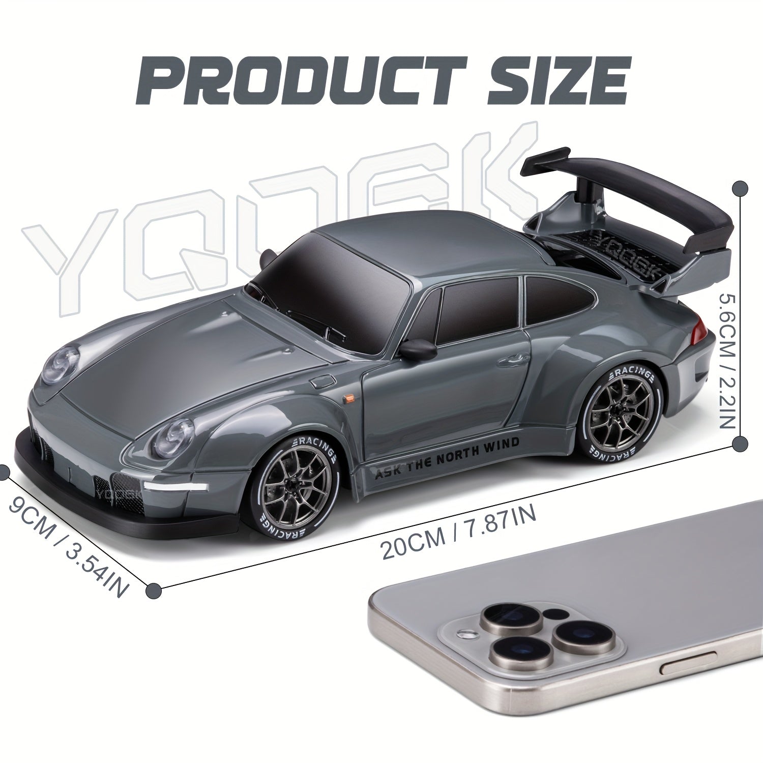 Ultimate Drift Racer 1:24 - RC Car with Illuminated Wheels