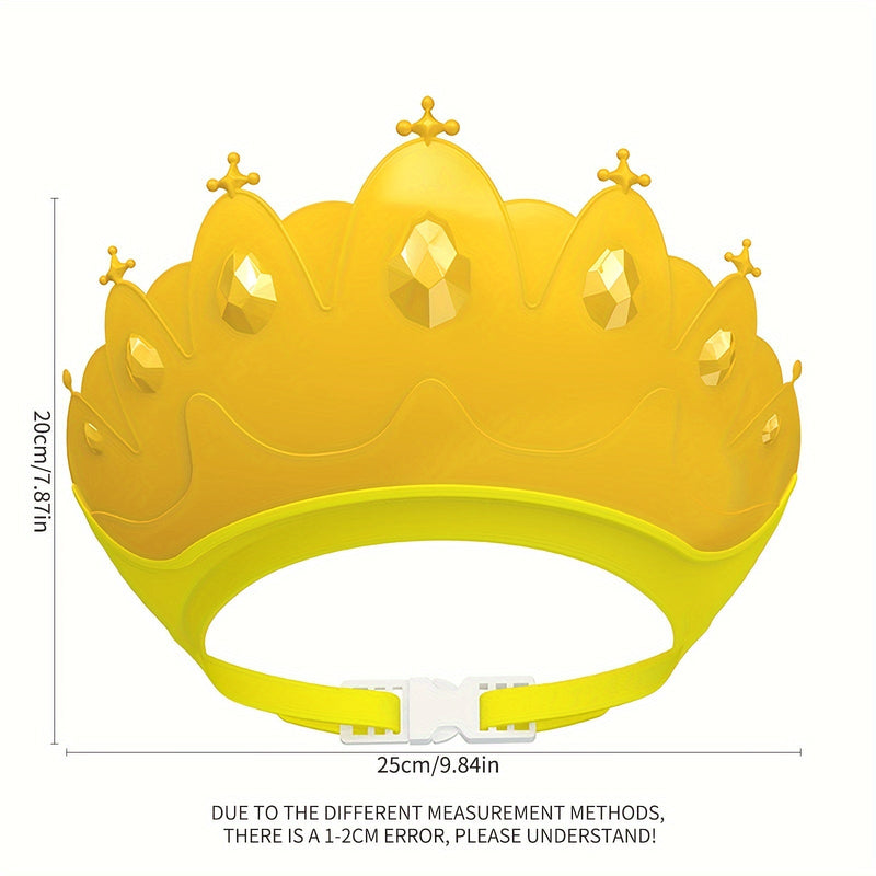 Shower Cap for Children with Ear Protection - Waterproof and Adjustable Bath Cap for Safe Bathing