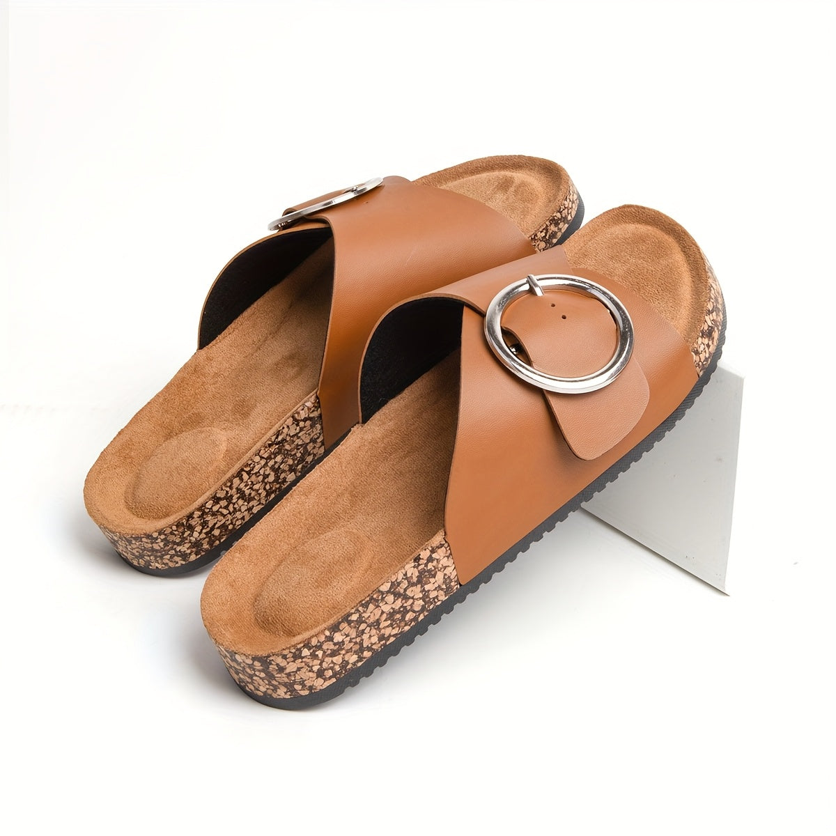 Modern Women's Sandals with Metal Buckle – Comfortable and Stylish for Every Season