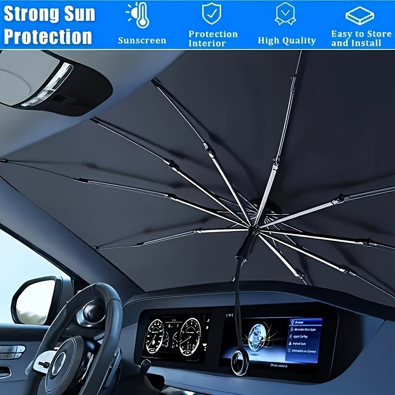 Compact Foldable Sunshade – Effective Windshield Protection