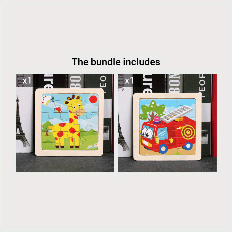 Educational Wooden Puzzle – For Young Explorers