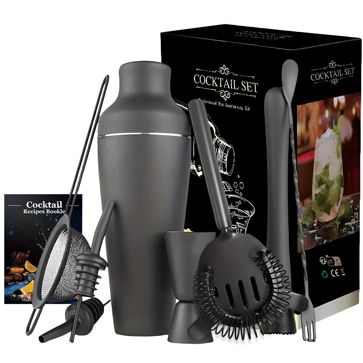 Cocktail Set - Professional Bar Accessories for Home Use