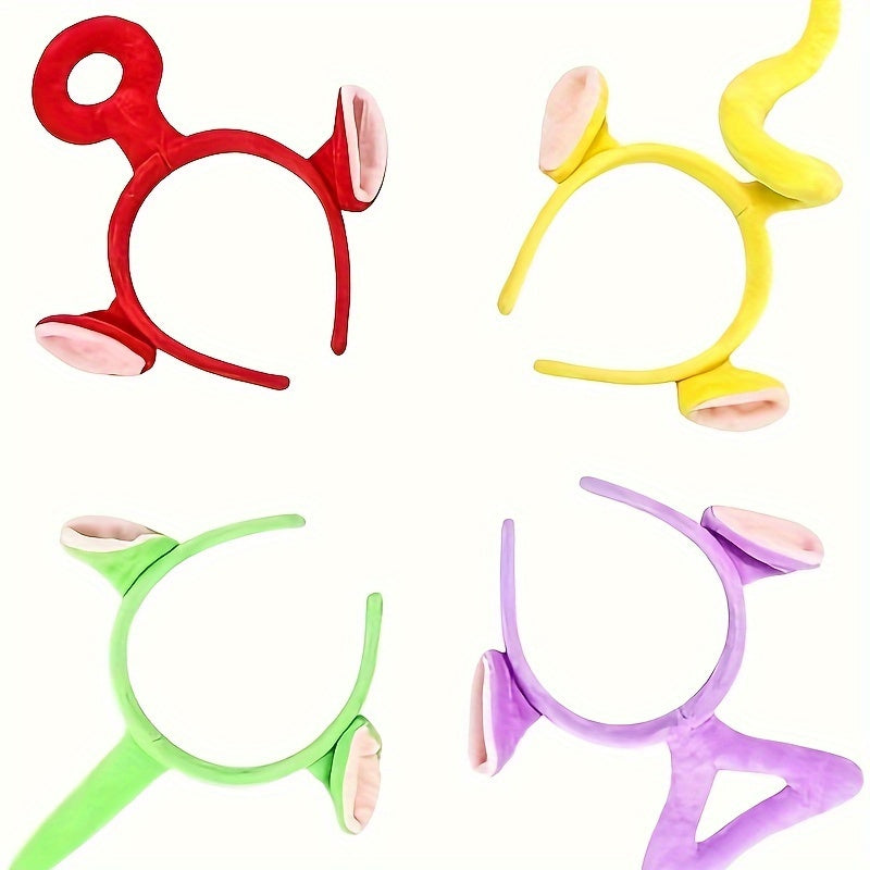 Cute Teletubbies Headband for Kids – Perfect for Skincare and Makeup