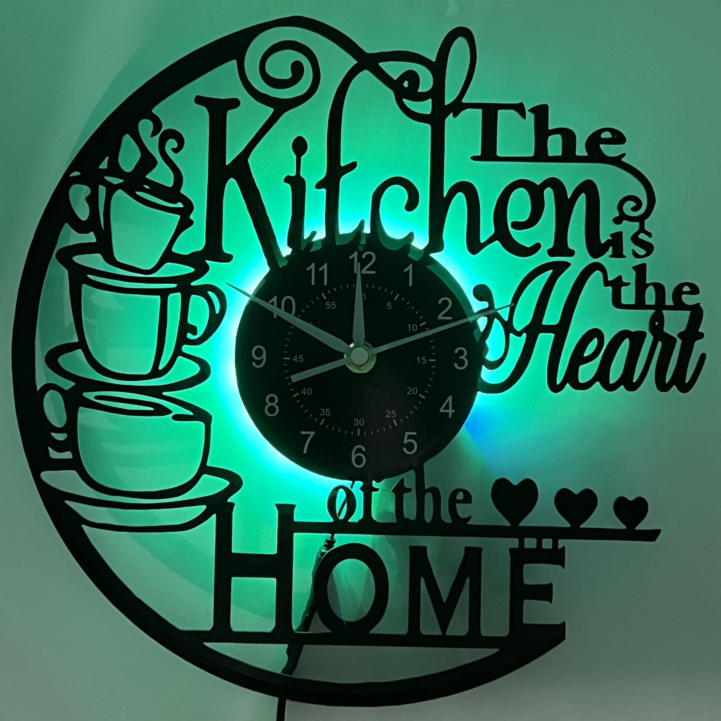 Charming Kitchen Wall Clock – For a Cozy Atmosphere