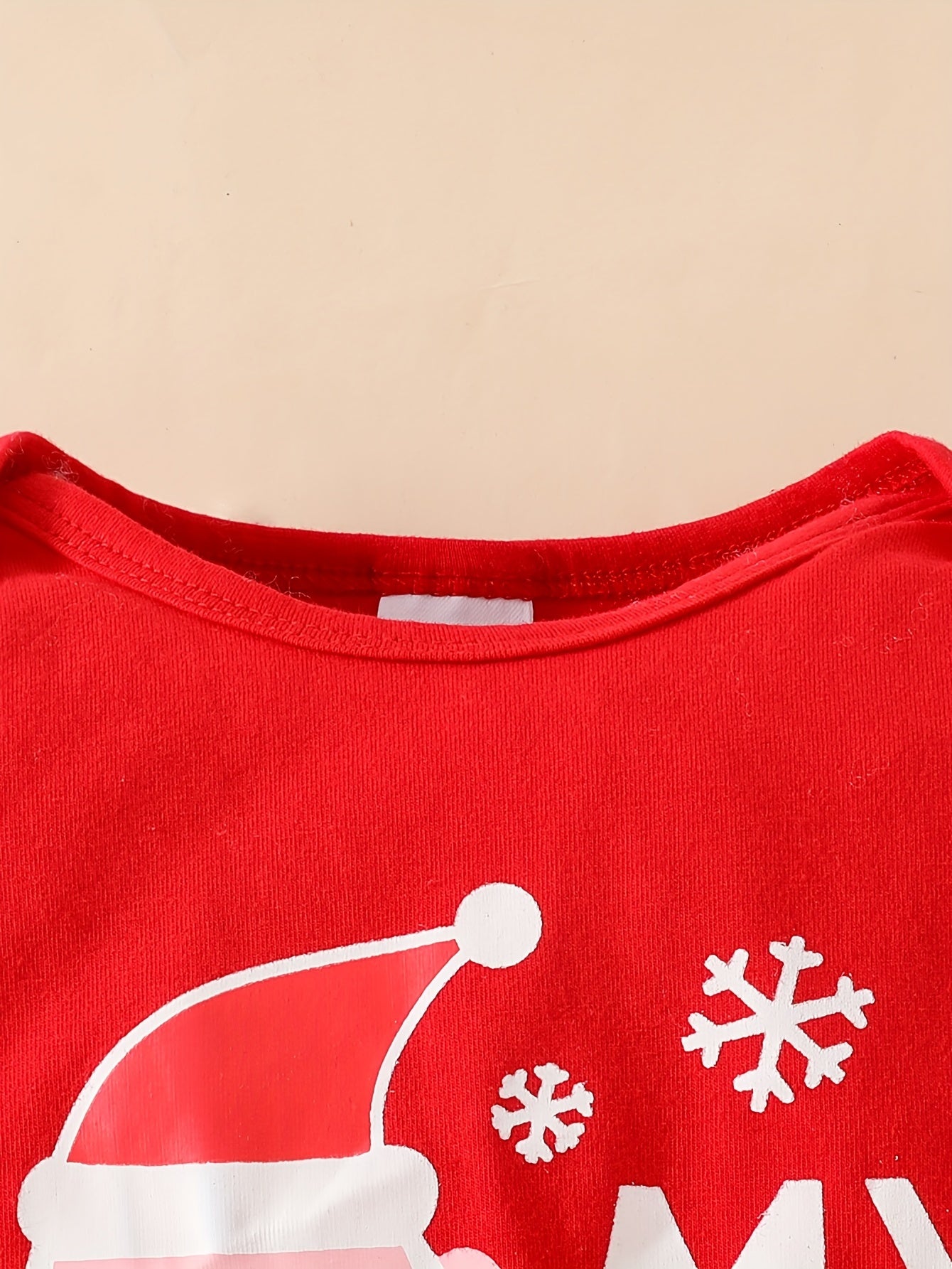Cute Christmas Romper Set - For Baby's First Christmas Memories