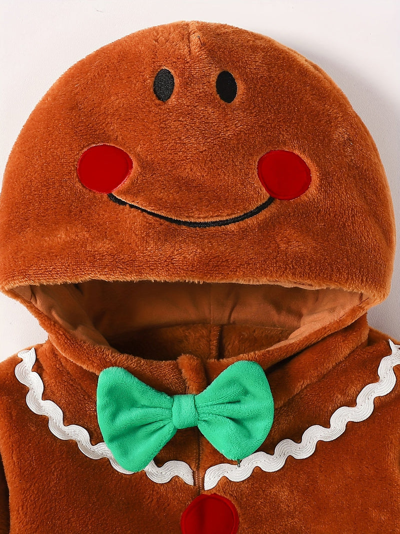 Gingerbread Man Romper for Kids - For Festive Coziness