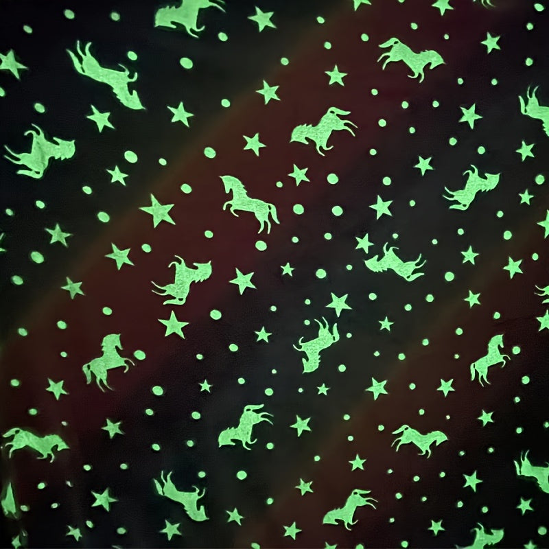 Magical Mermaid Sleeping Bag with Glow-in-the-Dark Effect – Soft Fleece Blanket for Children