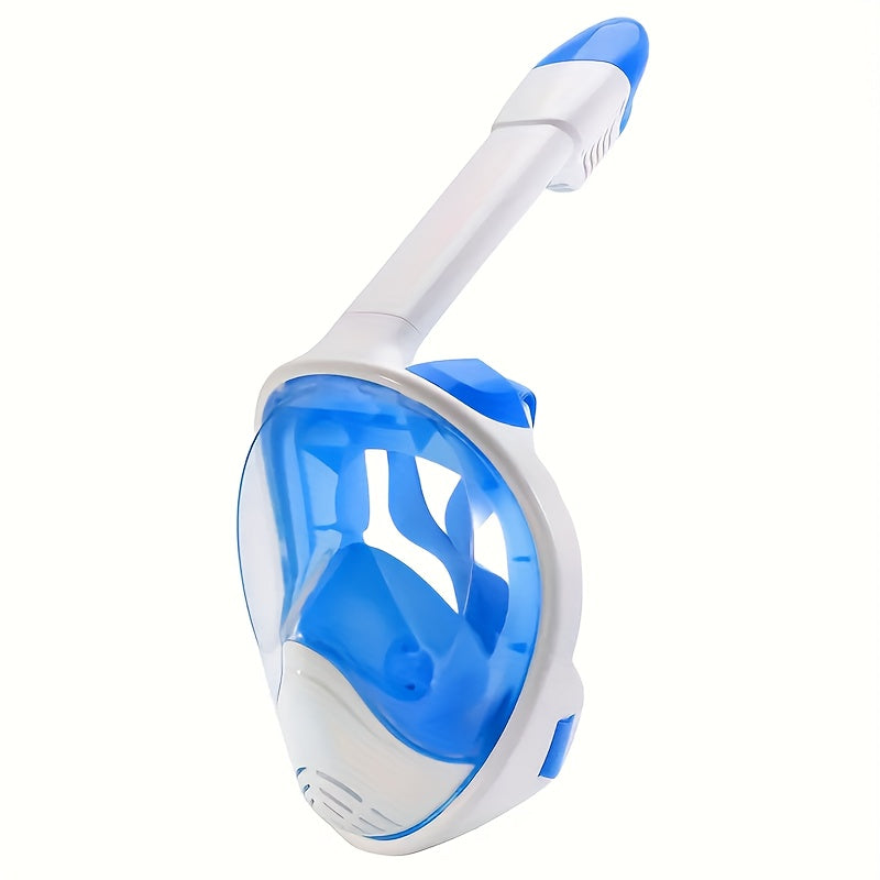 Full Face Snorkel Mask – 180° Panoramic View and Camera Mount for Perfect Underwater Experience