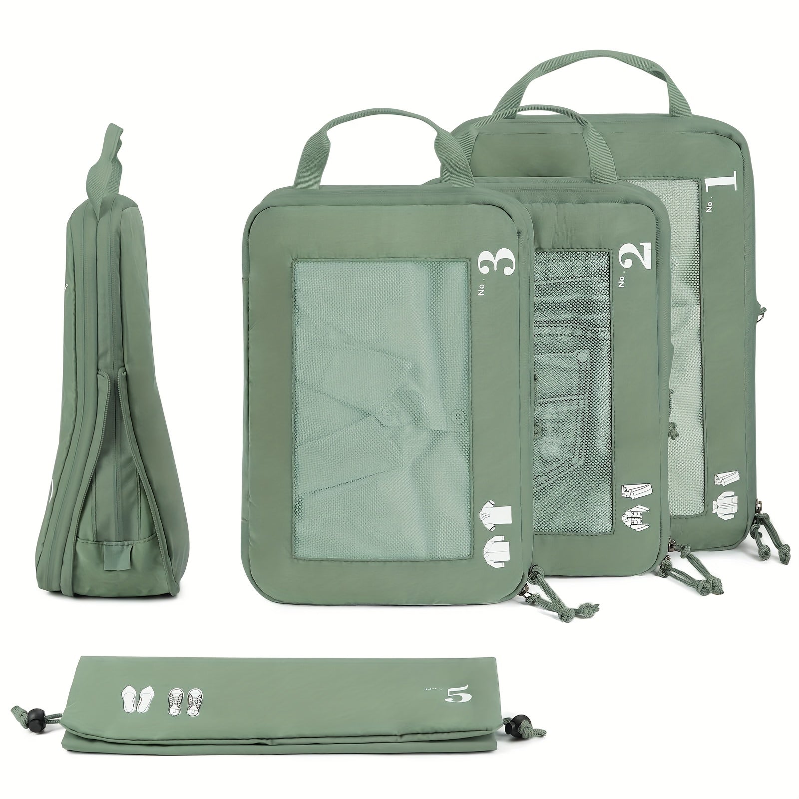 TravelSmart Compression Travel Organizer Set – Efficient Luggage Solution