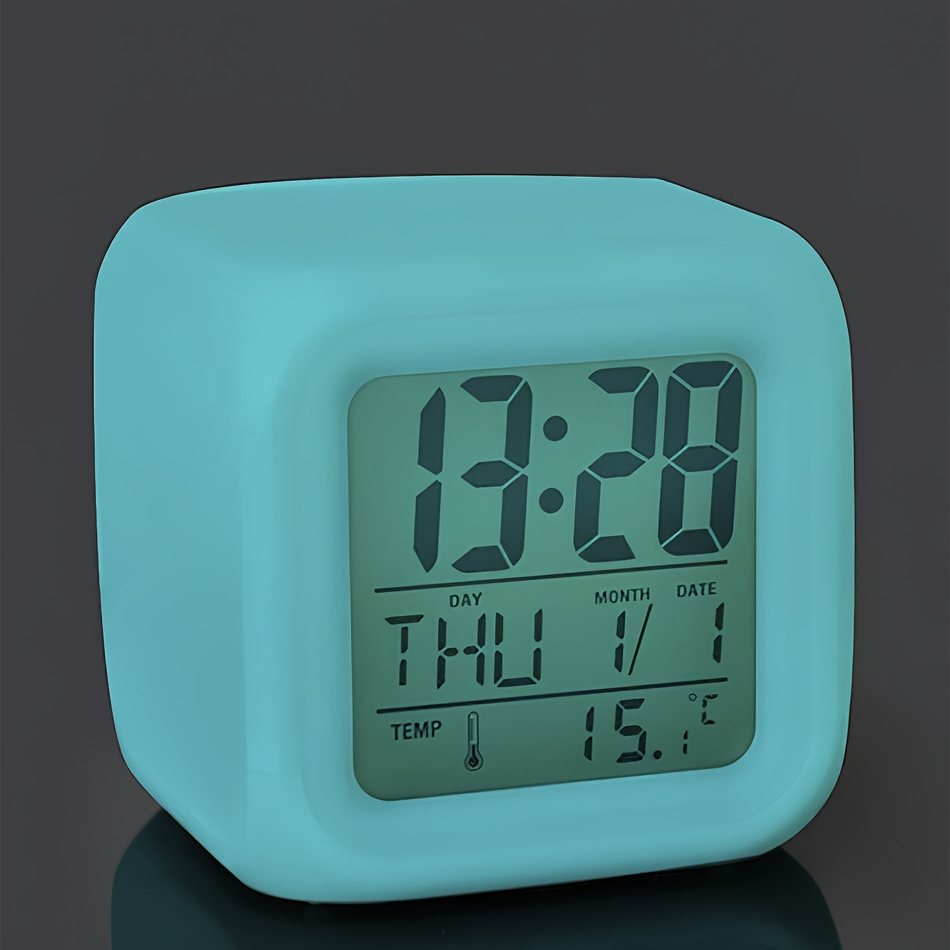 LED Digital Alarm Clock with Temperature Display – Silent and Luminous for Every Room