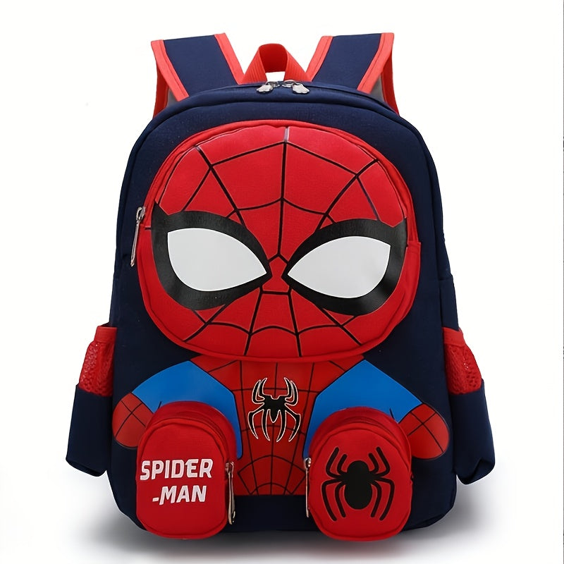 Spider-Man Backpack with Large Capacity – Great Gift for Kids, Perfect for School and Adventures
