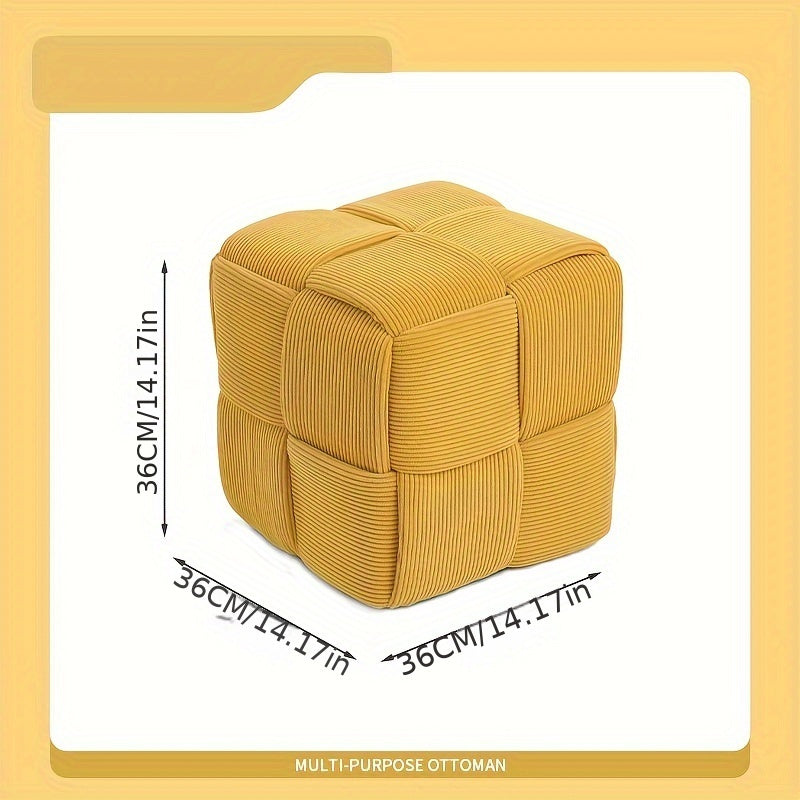 CordyCube Ottoman – Chic Design and Comfort in One