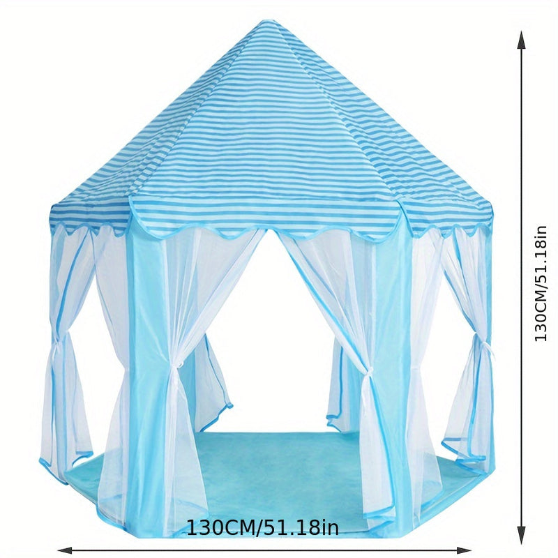 Pink Princess Castle Tent – For Indoor and Outdoor Play