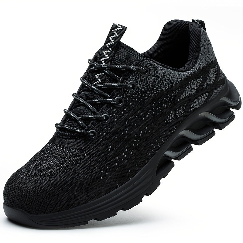 FlexGuard Men’s Work & Sport Shoes – Breathable & Anti-Slip