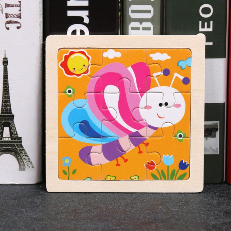 Educational Wooden Puzzle – For Young Explorers