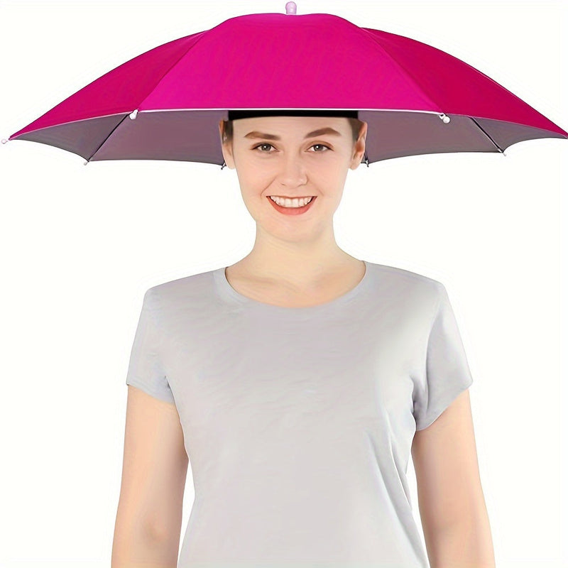 SunShade Umbrella Hat – Lightweight, UV-Protective, and Hands-Free