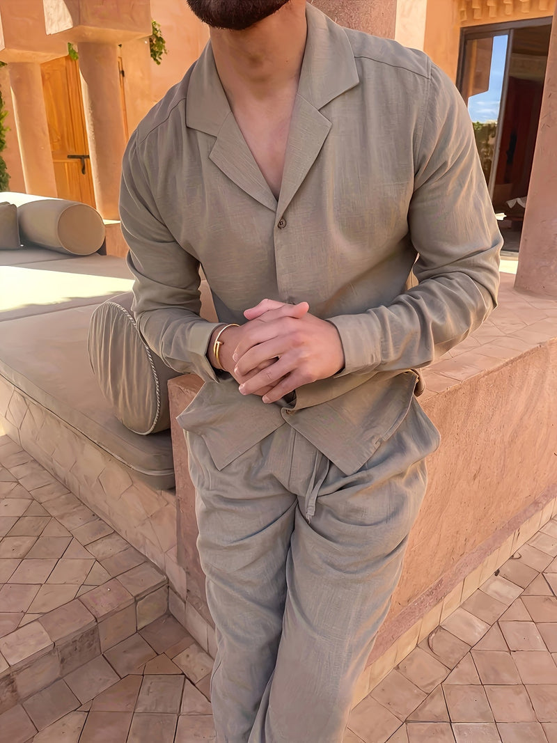 Minimalist Men's Set – Comfort and Class in One