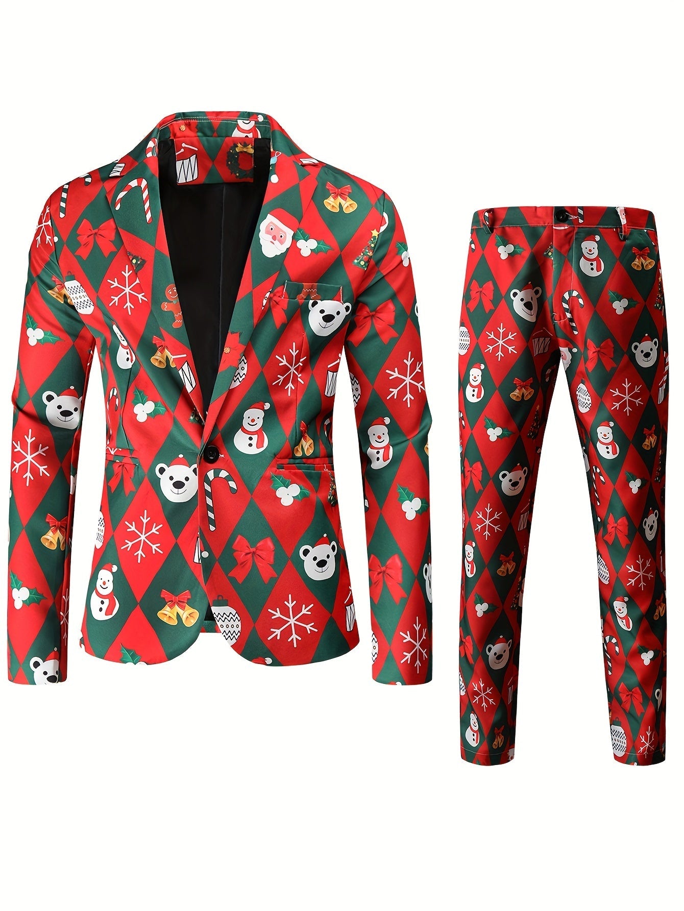 Teddy's Festive Suit – Joyful and Playful
