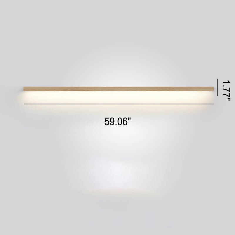 Minimalist Wooden Wall Lamp – Atmospheric Lighting for Any Space