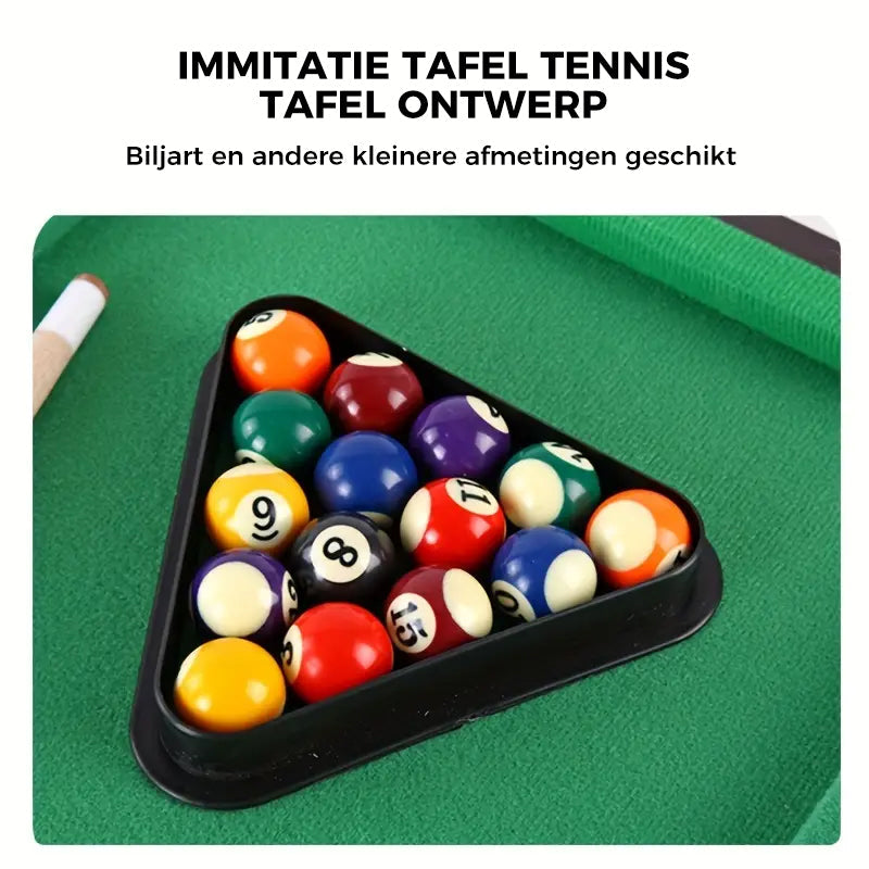 Compact Pool Table - For Endless Play Fun