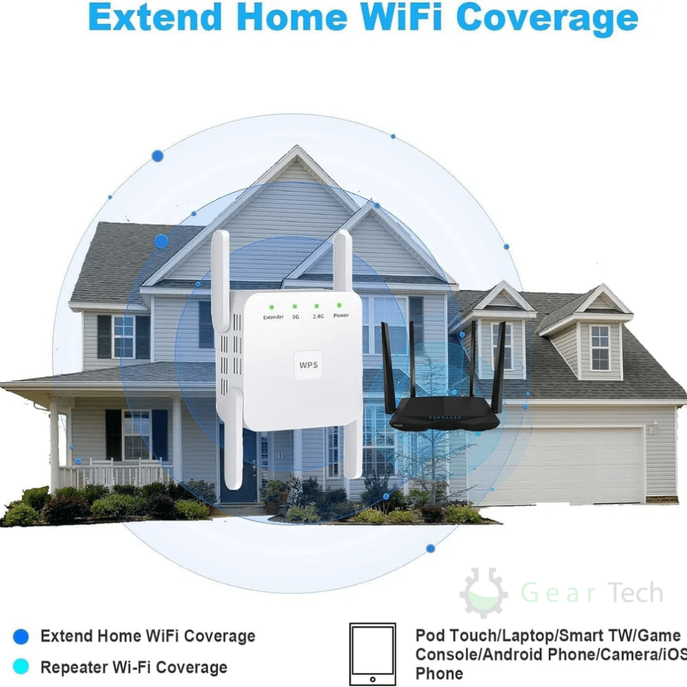 SpeedWave WiFi Extender – Superfast Internet in Every Room