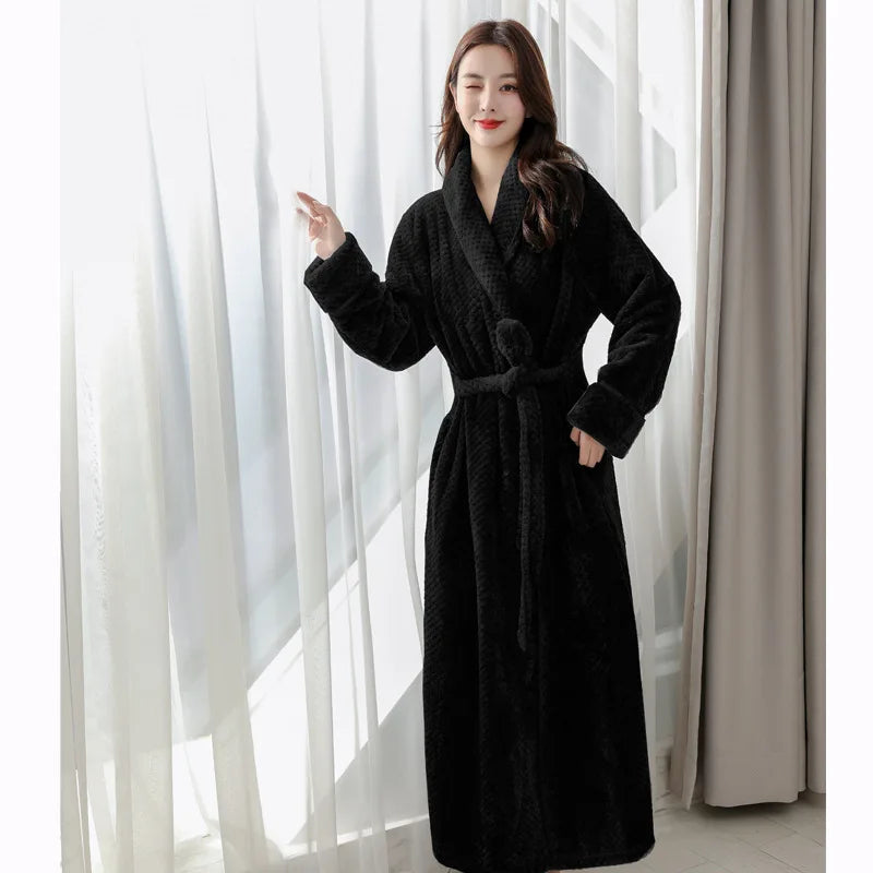 Soft Ladies Robe - Luxury Comfort for Home