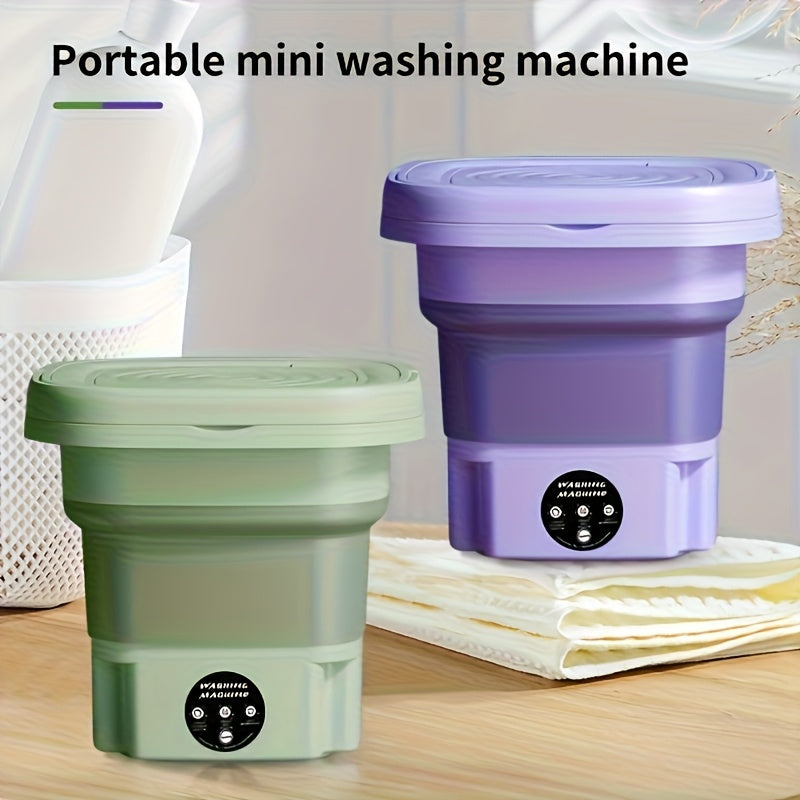 FlexiWash Foldable Washing Machine – Practical and Space-Saving