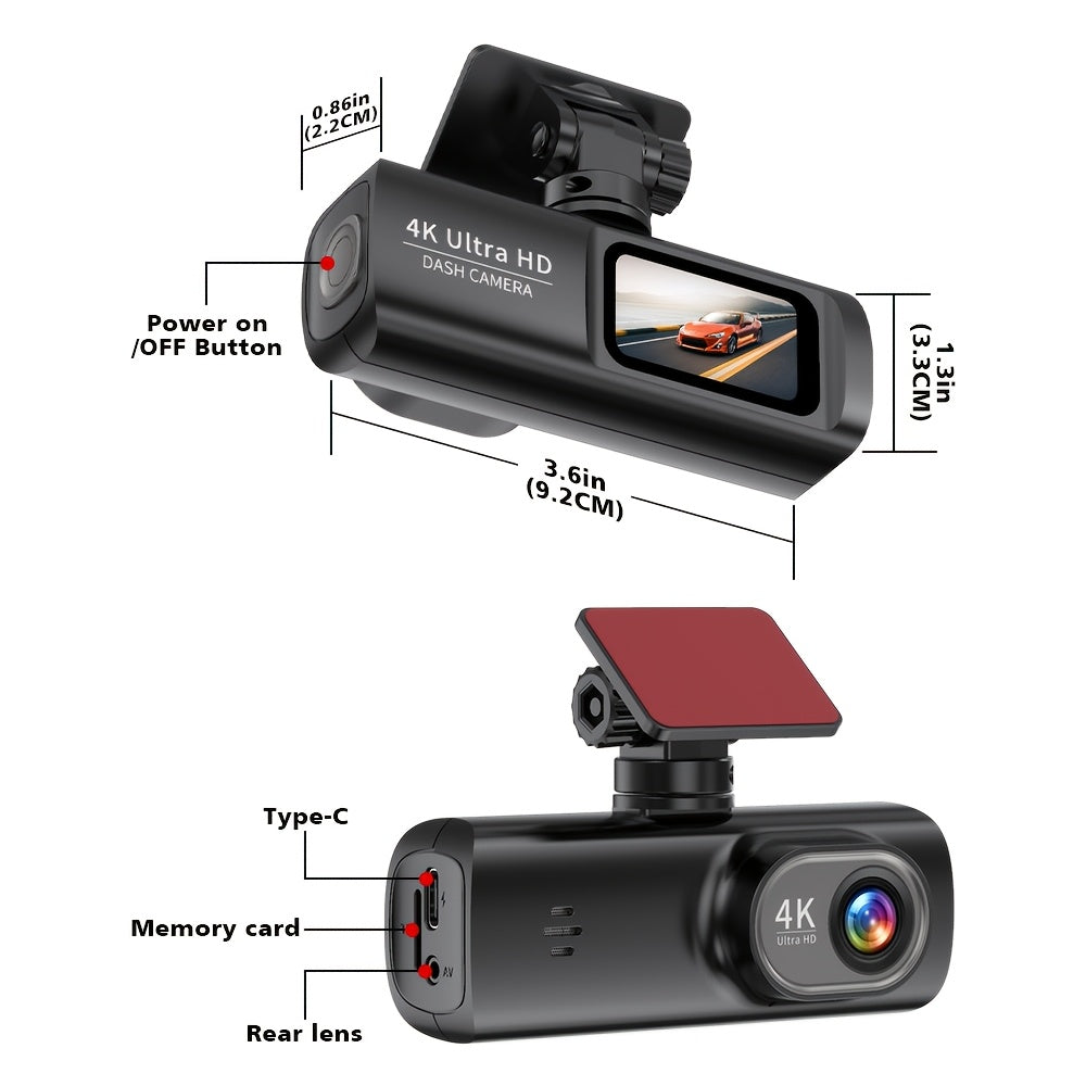 4K Ultra Dashcam – Smart Security and Sharp Images on Every Journey