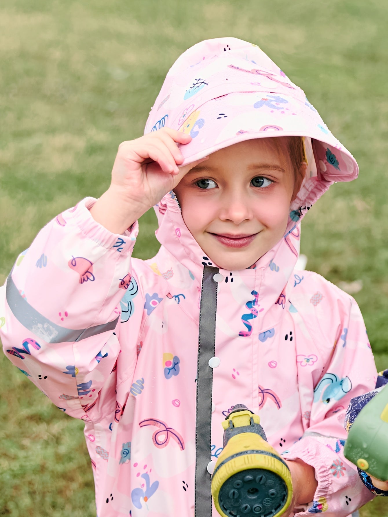 Cheerful Waterproof Rain Overall for Children – Breathable and Comfortable for Outdoor Activities