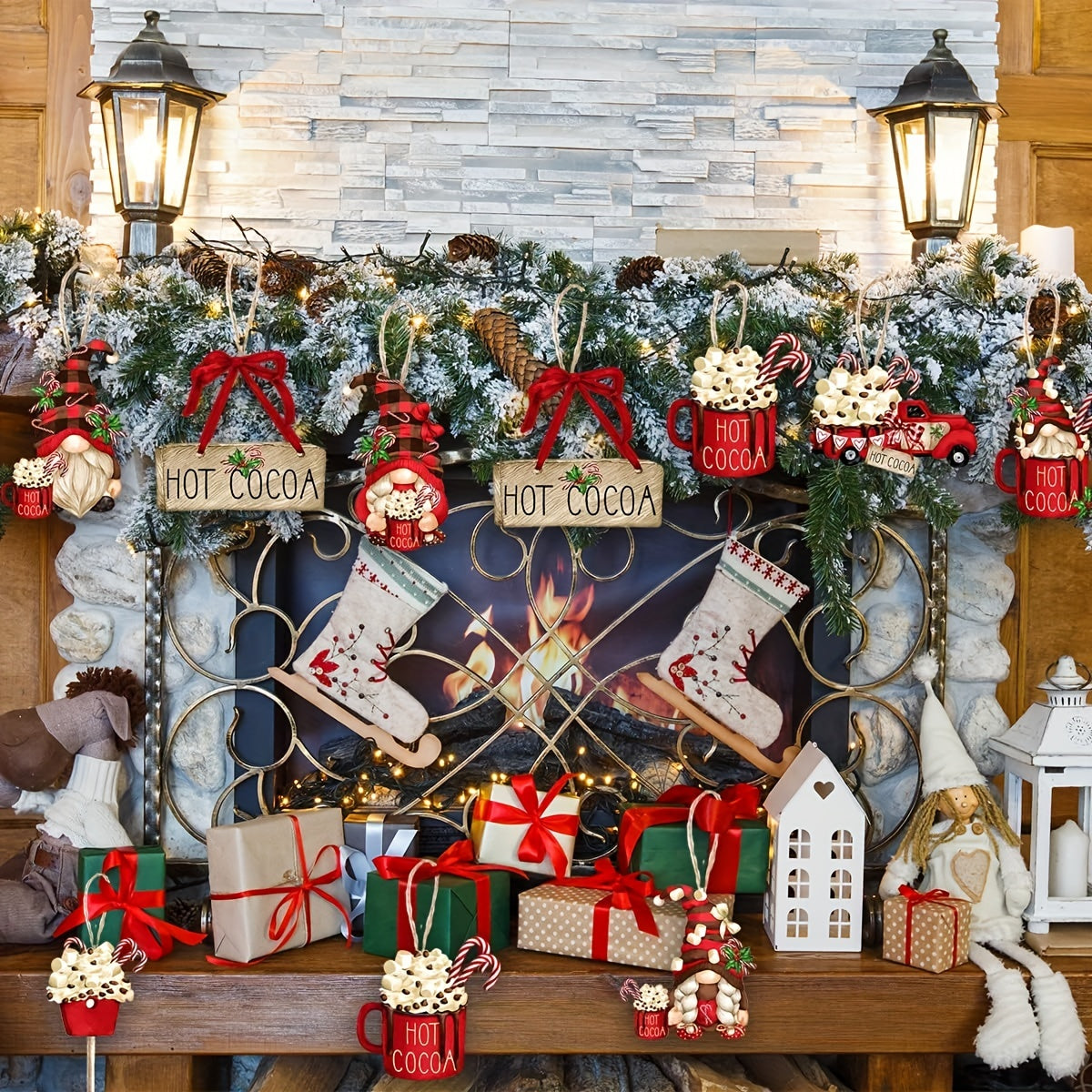 Cozy Christmas Ornament Set – For a Warm Atmosphere