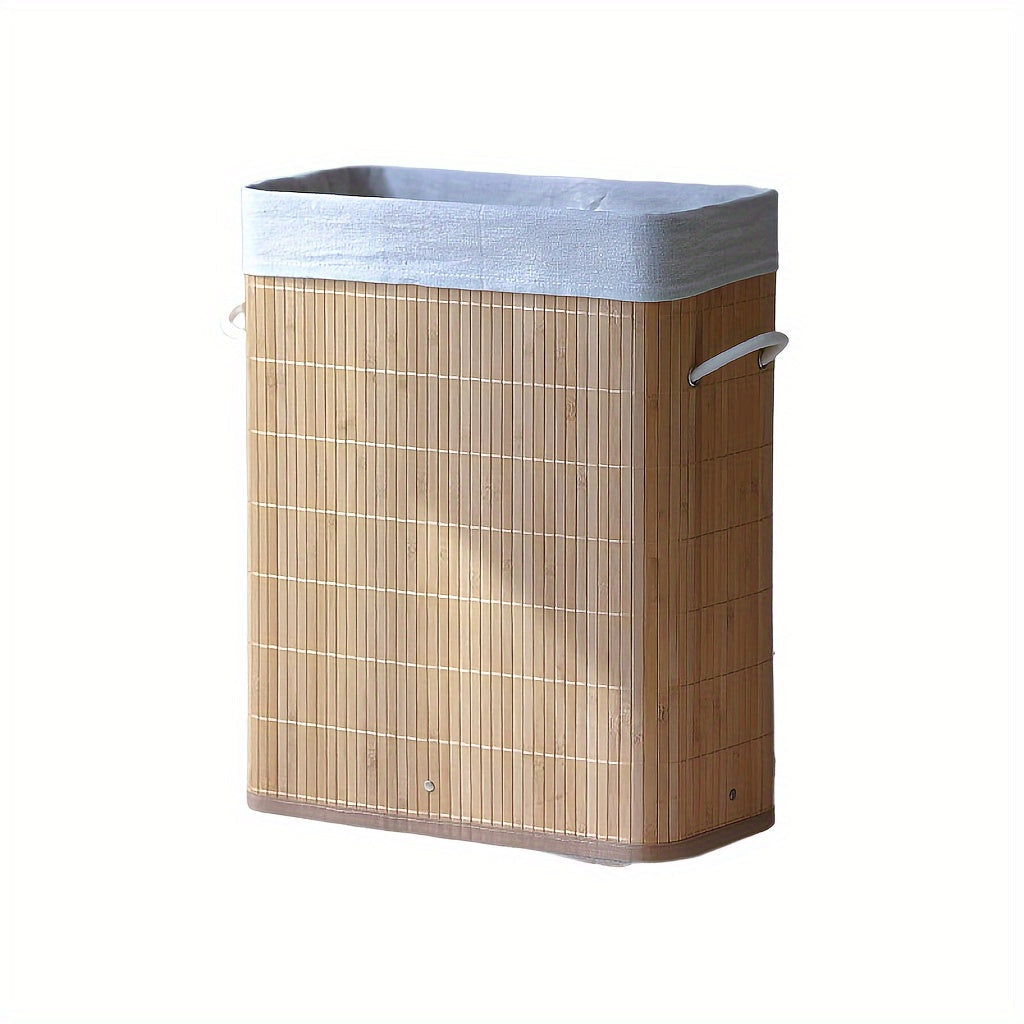 Bamboo Woven Storage Basket - Durable and Practical for Every Room