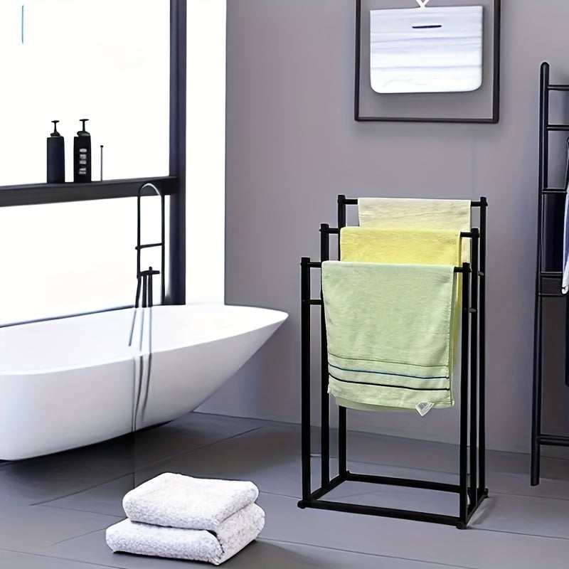 Practical Towel Rack - For a Tidy Bathroom