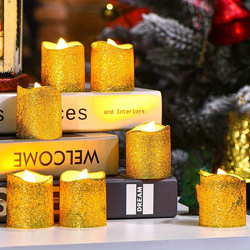 Glittering LED Candles – For a Cozy Atmosphere